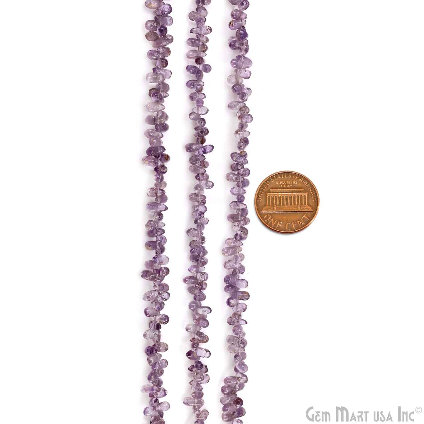 Amethyst Smooth Free Form Drilled Beads 3-4X5-7mm Waist Beads, Rondelle Bead Strand 13 Inch