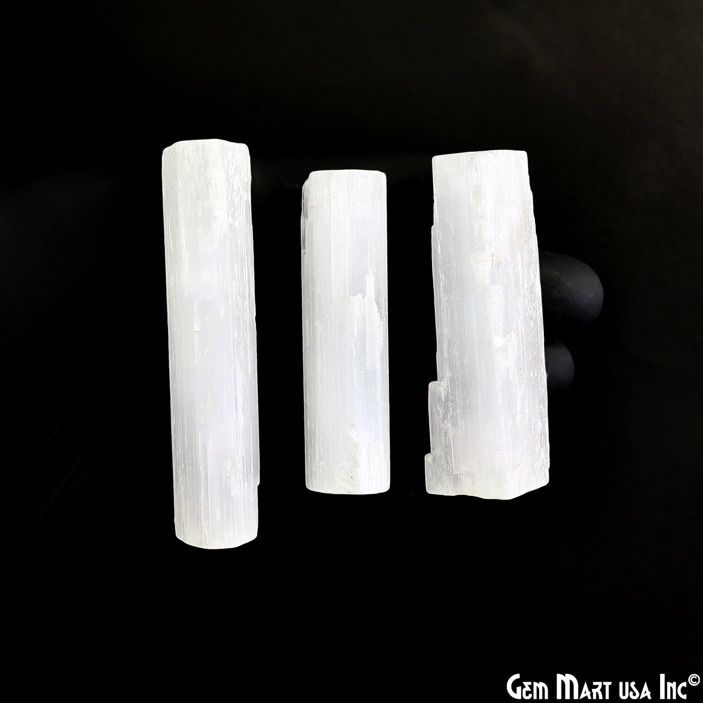 Selenite Rough Stick, Selenite Wand, Selenite, Palm Size Selenite, 3-4inch, Healing Crystal