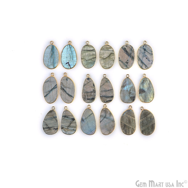 Labradorite Free Form Gold...