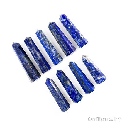 Lapis Gemstone Jumbo Tower Crystal Tower Obelisk Healing Meditation Gemstones 2-3 Inch