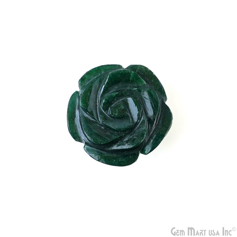 Rose Flower Handcarved Crystal Gemstone 2Inch