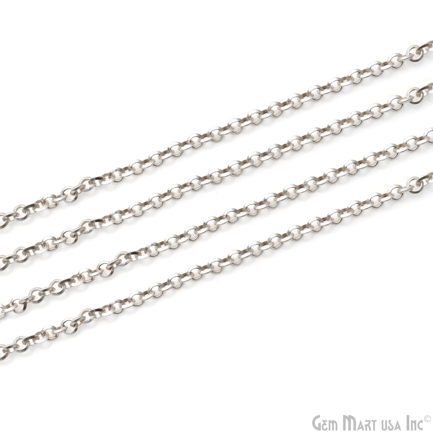 Cable Chain For Jewelry Making 3mm Cable Link Chain Necklace, Minimal Finding Chain