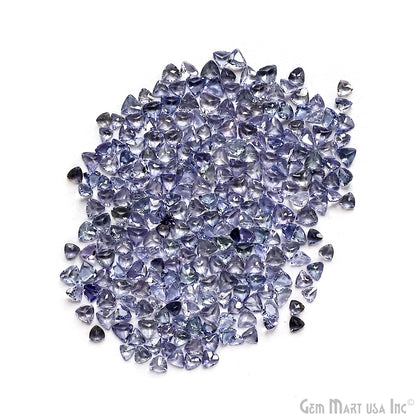 Tanzanite Trillion Gemstone, 3-4mm, 5+ Carats, 100% Natural Faceted Loose Gems, December Birthstone