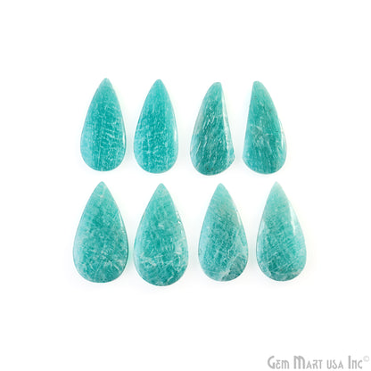 Amazonite Pears Shape 33x17mm Loose Gemstone For Earring Pair