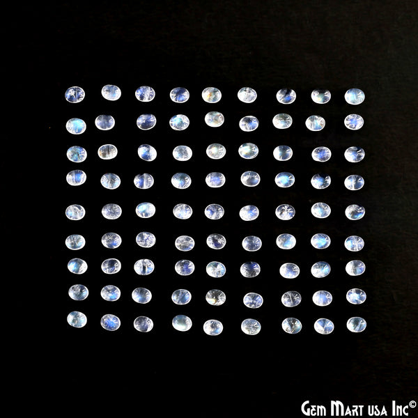 5Ct Rainbow Moonstone Oval...