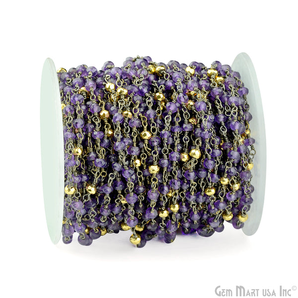 Amethyst & Golden Pyrite...