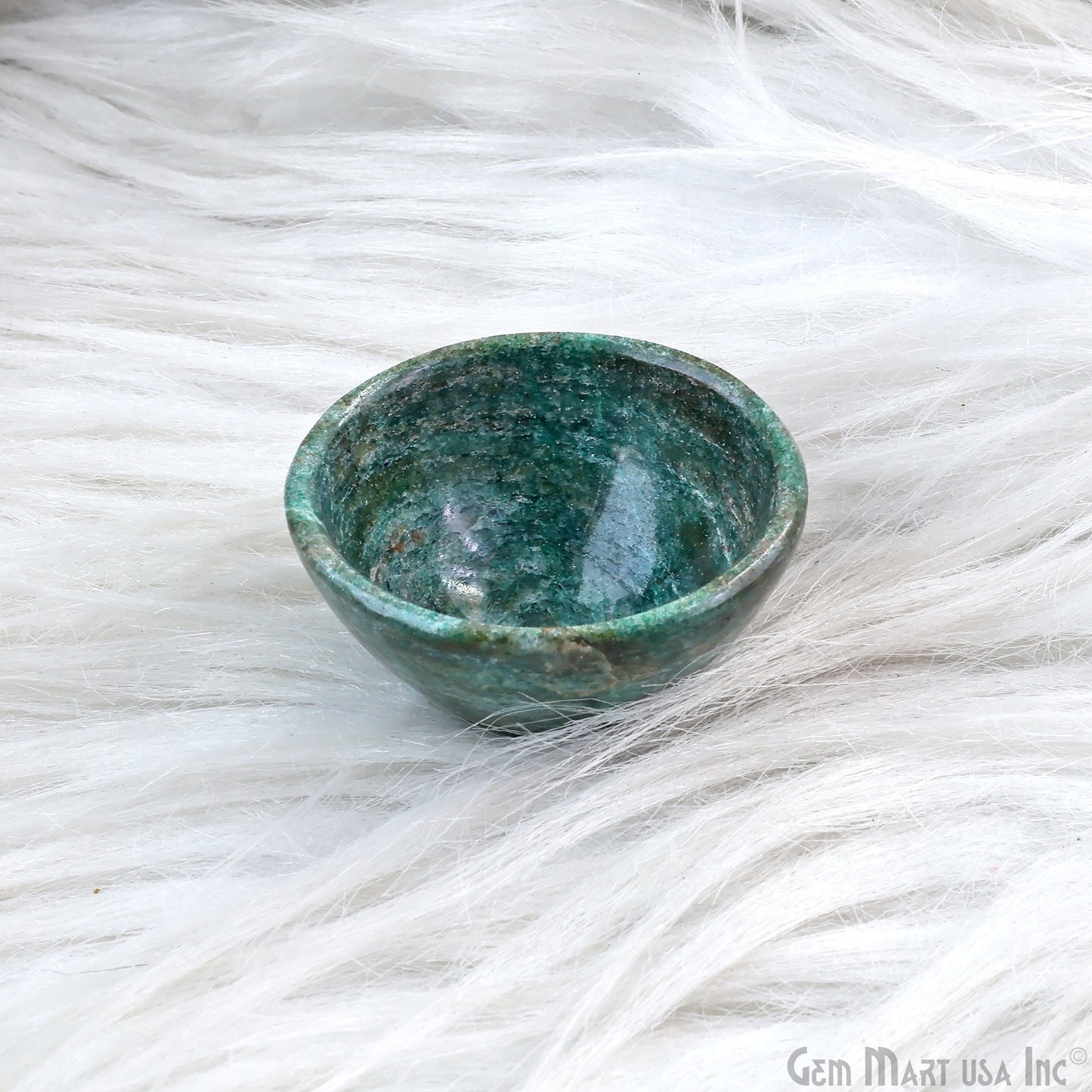 Natural Gemstone Mini Carved Gemstone Bowl Cup 2 inch