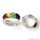 Elegant 7 Chakra Silver Plated Bracelet, Uncut Stones, DIY Jewelry, Healing Crystal Bracelet, 67x57MM