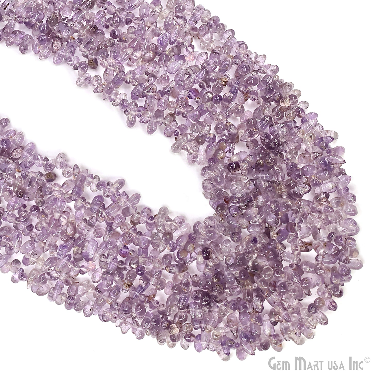 Amethyst Smooth Free Form Drilled Beads 3-4X5-7mm Waist Beads, Rondelle Bead Strand 13 Inch