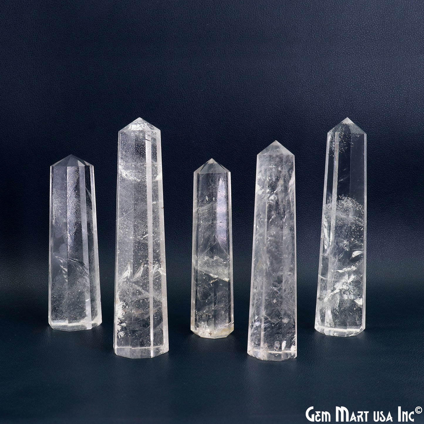 Gemstone Jumbo Tower Crystal Tower Obelisk Healing Meditation Gemstones 4-5 Inch