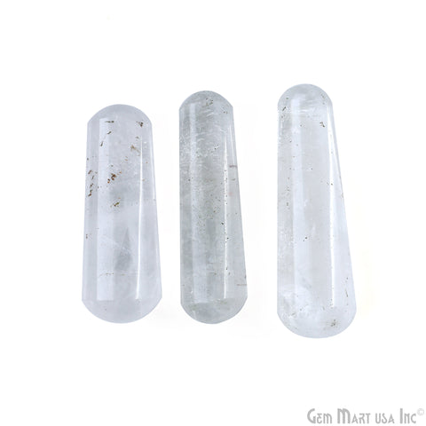 Crystal Massage Wand Terminate Gemstone, Metaphysical, Crystal Pencil Point, Crystal Tower, Chakra Stone, Healing Crystal 3-4Inch