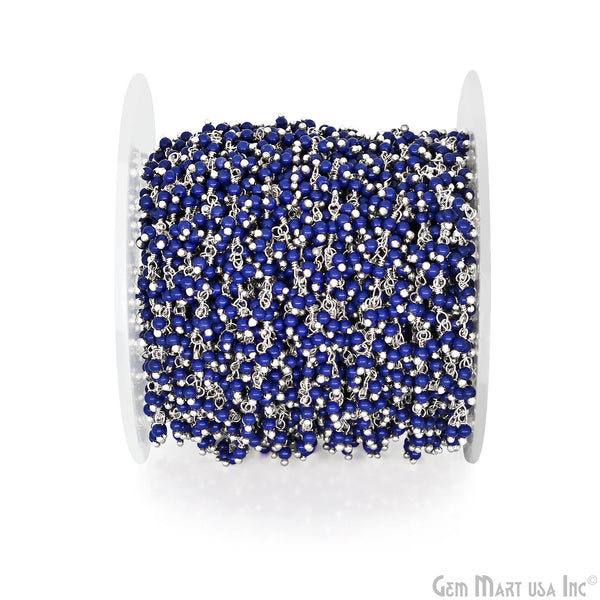 Dark Blue Chalcedony 2-2.5mm...
