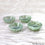 Natural Aquamarine Mini Carved Gemstone Bowl Cup 2 inch