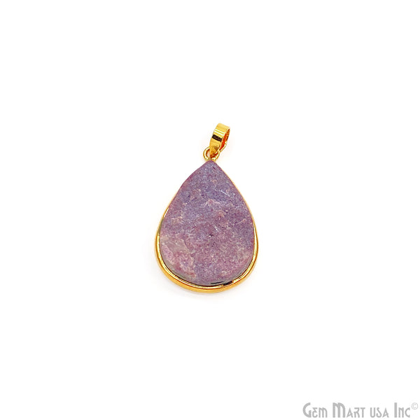 Cobalt Calcite Pendant Pear...