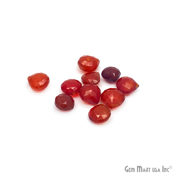 Carnelian Drop Gemstone, 10-12mm,...