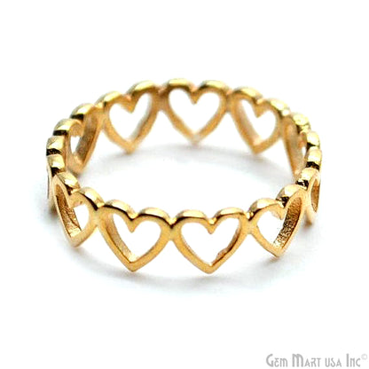 Minimalistic Stylish Stackable Delicate Band Ring - Ring Size 7US