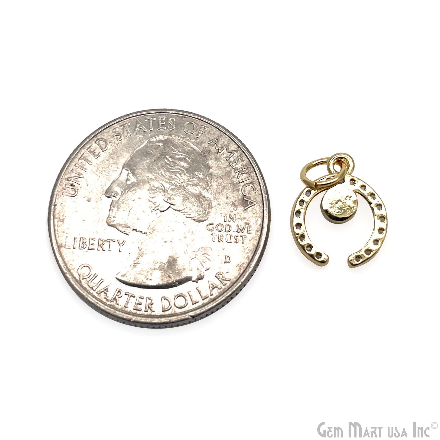 Horn Shape Charm Dainty Crescent Moon Necklace Pendant Jewelry GemMartUSA