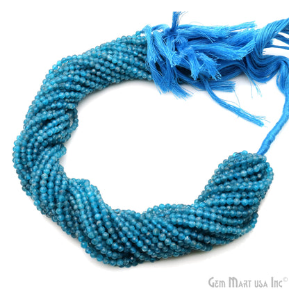 Rondelle Beads, 12-13 Inch Gemstone Strands, Drilled Strung Nugget Beads, Faceted Round, 3mm