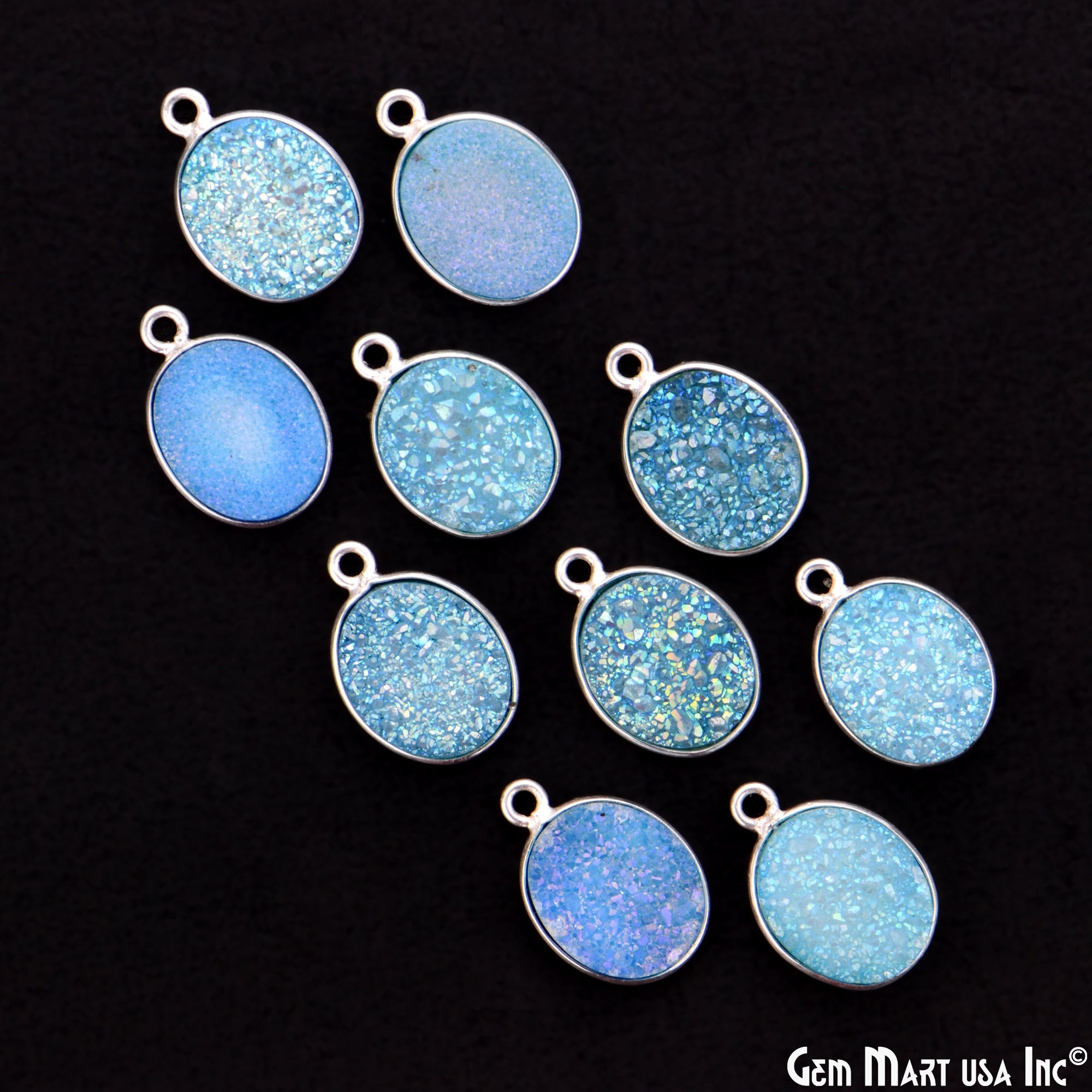 Light Blue Druzy