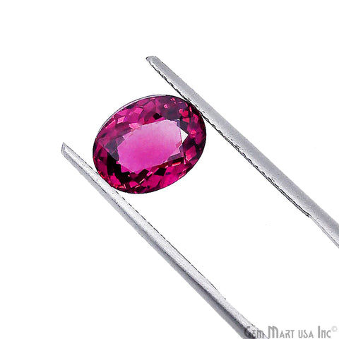 Rhodolite Oval Gemstone, 5-11mm, 1pc, 100% Natural Faceted Loose Gems, Wholesale Gemstones, GemMartUSA (RH-0055-0060)