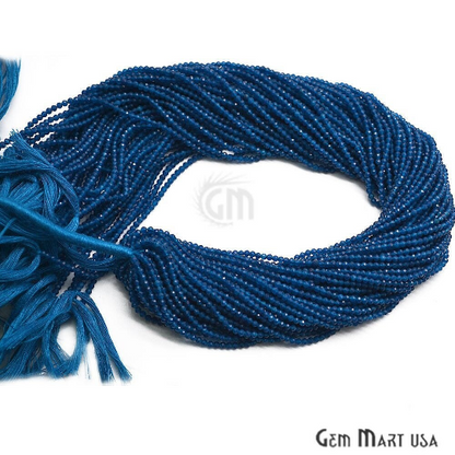 Rondelle Beads, 12-13 Inch Bead Strands, Natural Strung Gemstone, 2-2.5mm, Faceted, GemMartUSA (70000)