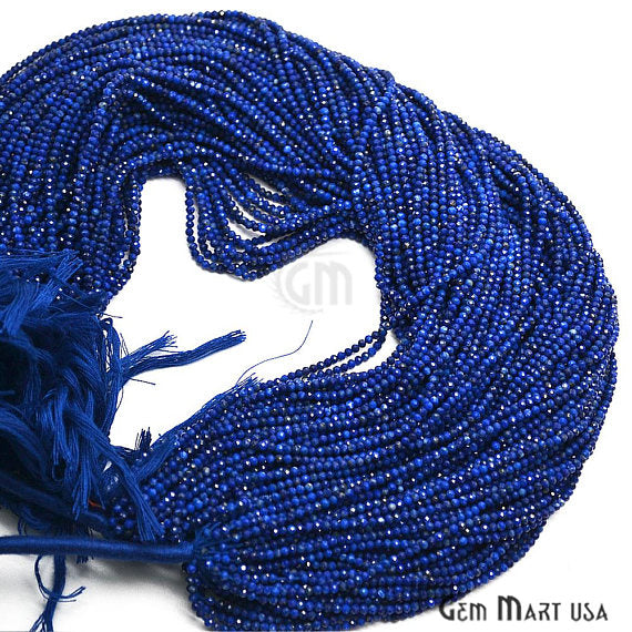 Rondelle Beads, 12-13 Inch Bead Strands, Natural Strung Gemstone, 2-2.5mm, Faceted, GemMartUSA (70000)