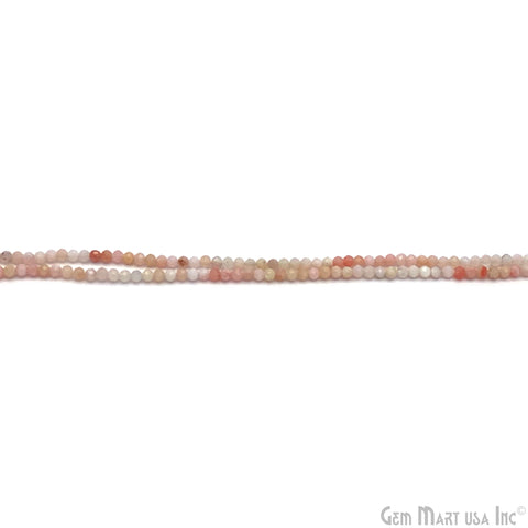 Pink Opal Round Shape 2-2.5mm Beads 12" Full Strand Beads