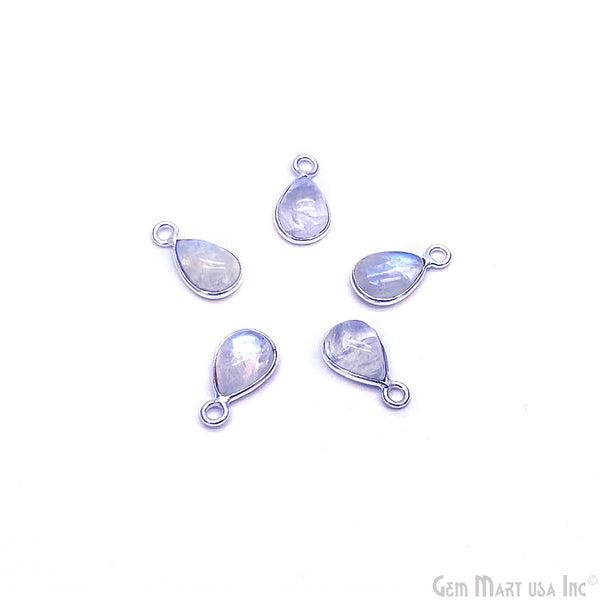 Rainbow Moonstone Pears Cabochon...