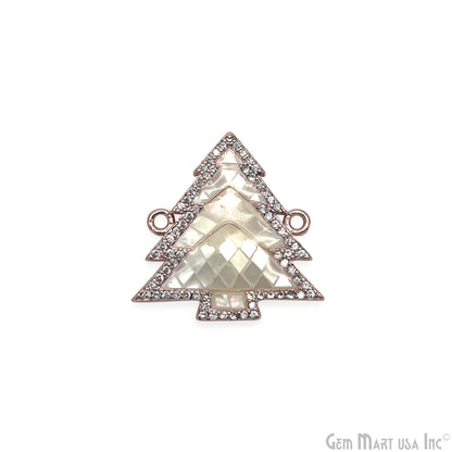 Christmas Tree Charm Pendant 22mm Double Bail Bracelet Charm Jewelry GemMartUSA