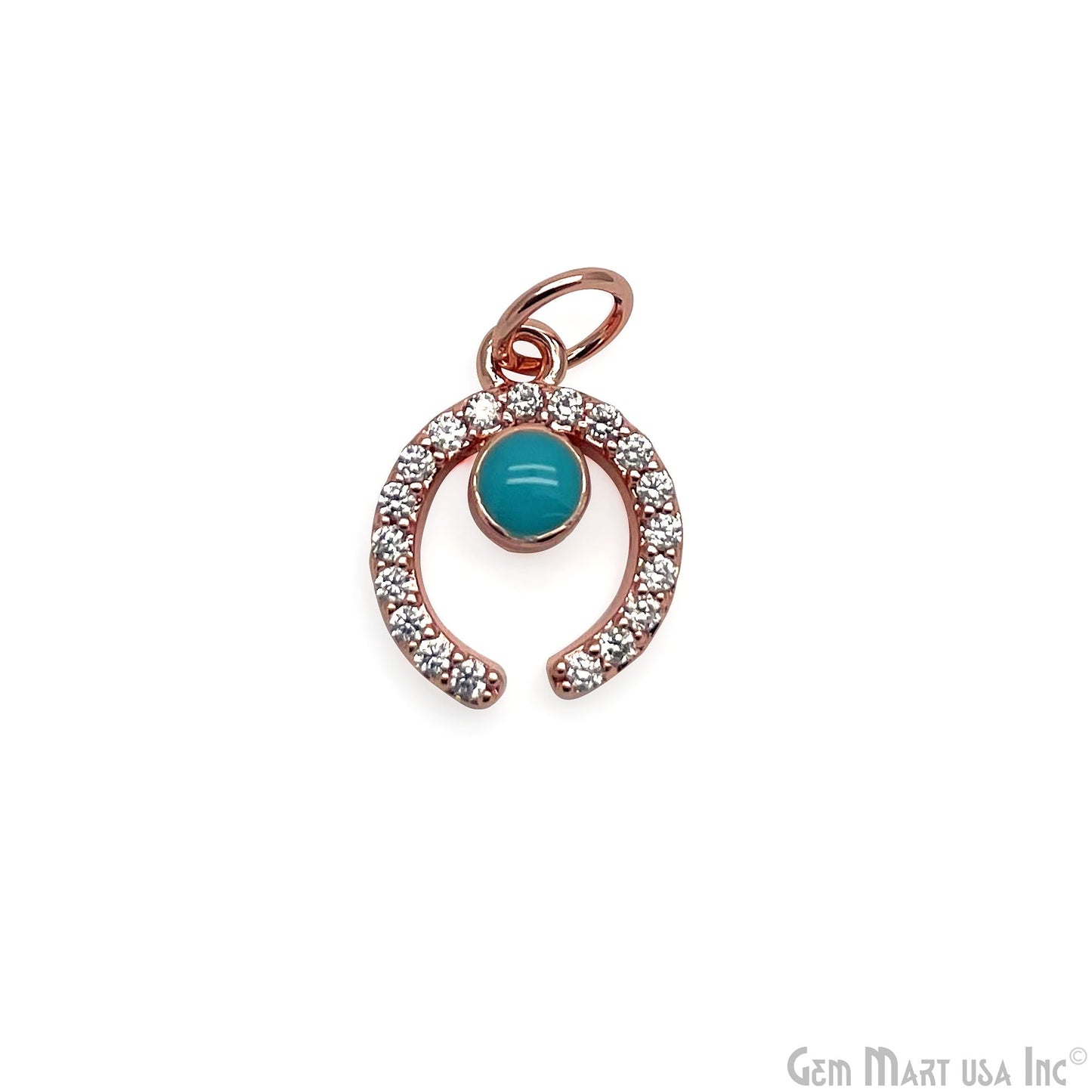 Horn Shape Charm Dainty Crescent Moon Necklace Pendant Jewelry GemMartUSA