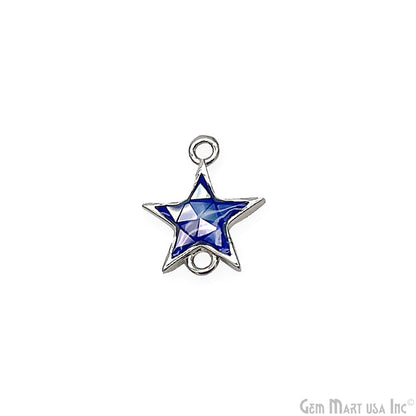 Shell Star Shape 12x11mm Double Bail Connector Charm Jewelry GemMartUSA