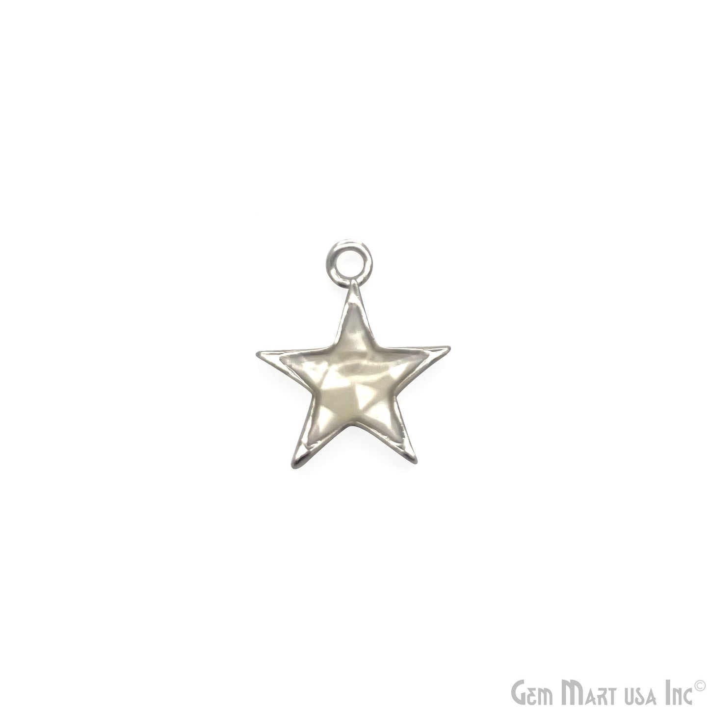 Shell Star Shape 12mm Single Bail Connector Charm Jewelry GemMartUSA