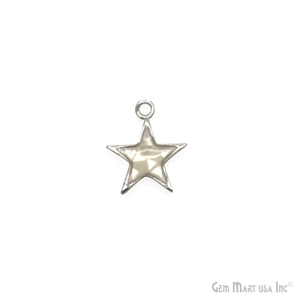 Shell Star Shape 12mm Single Bail Connector Charm Jewelry GemMartUSA