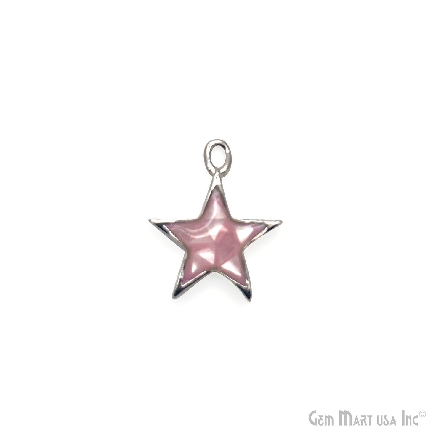 Shell Star Shape 12mm Single Bail Connector Charm Jewelry GemMartUSA