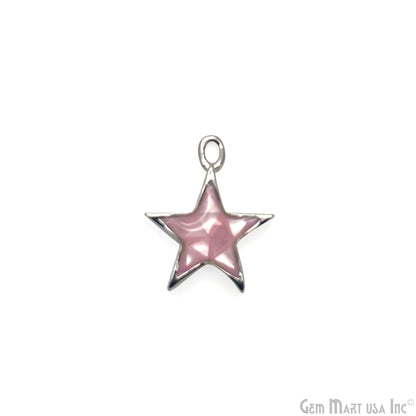 Shell Star Shape 12mm Single Bail Connector Charm Jewelry GemMartUSA