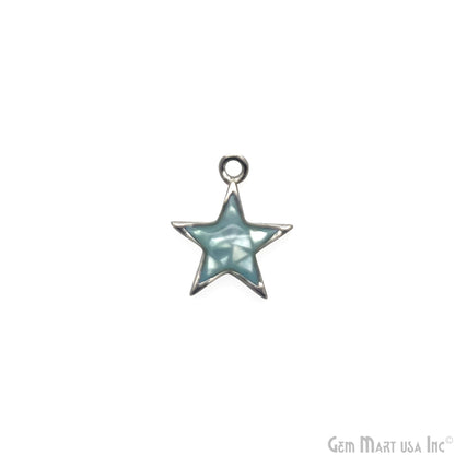 Shell Star Shape 12mm Single Bail Connector Charm Jewelry GemMartUSA