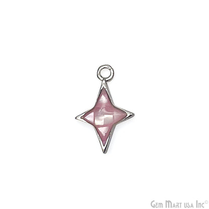 Star shape Charm Shell 14x10mm Single Bail Connector Charm Jewelry GemMartUSA