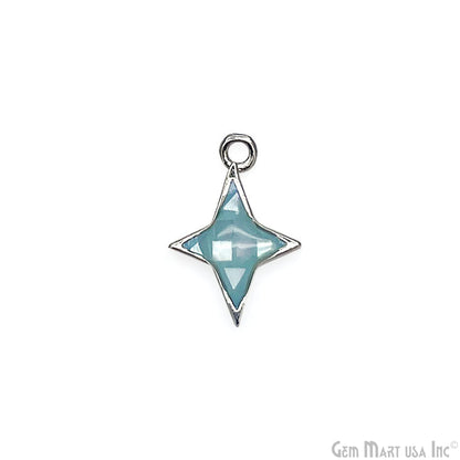 Star shape Charm Shell 14x10mm Single Bail Connector Charm Jewelry GemMartUSA