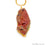 Vanadinite Rough 62x26mm Single Gold Bail Gemstone Pendant