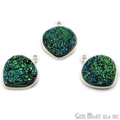 druzy connector beads, druzy connector