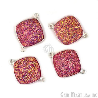 druzy connector beads, druzy connector