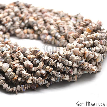 Natural Chip Beads, 34 Inch, Genuine Chip Strands, Drilled Strung Nugget Beads, 3-7mm, Polished, GemMartUSA (70001)