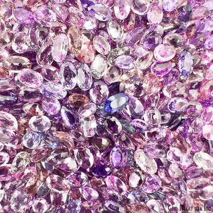 Multi Spinel Faceted Loose Stones, 4-6MM Natural Mix Gemstones, Wholesale Gem Supply