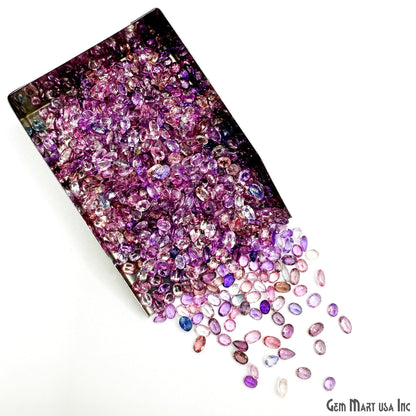 Multi Spinel Faceted Loose Stones, 4-6MM Natural Mix Gemstones, Wholesale Gem Supply