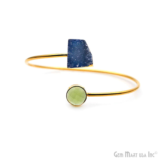 Gold Electroplated Adjustable Gemstone...