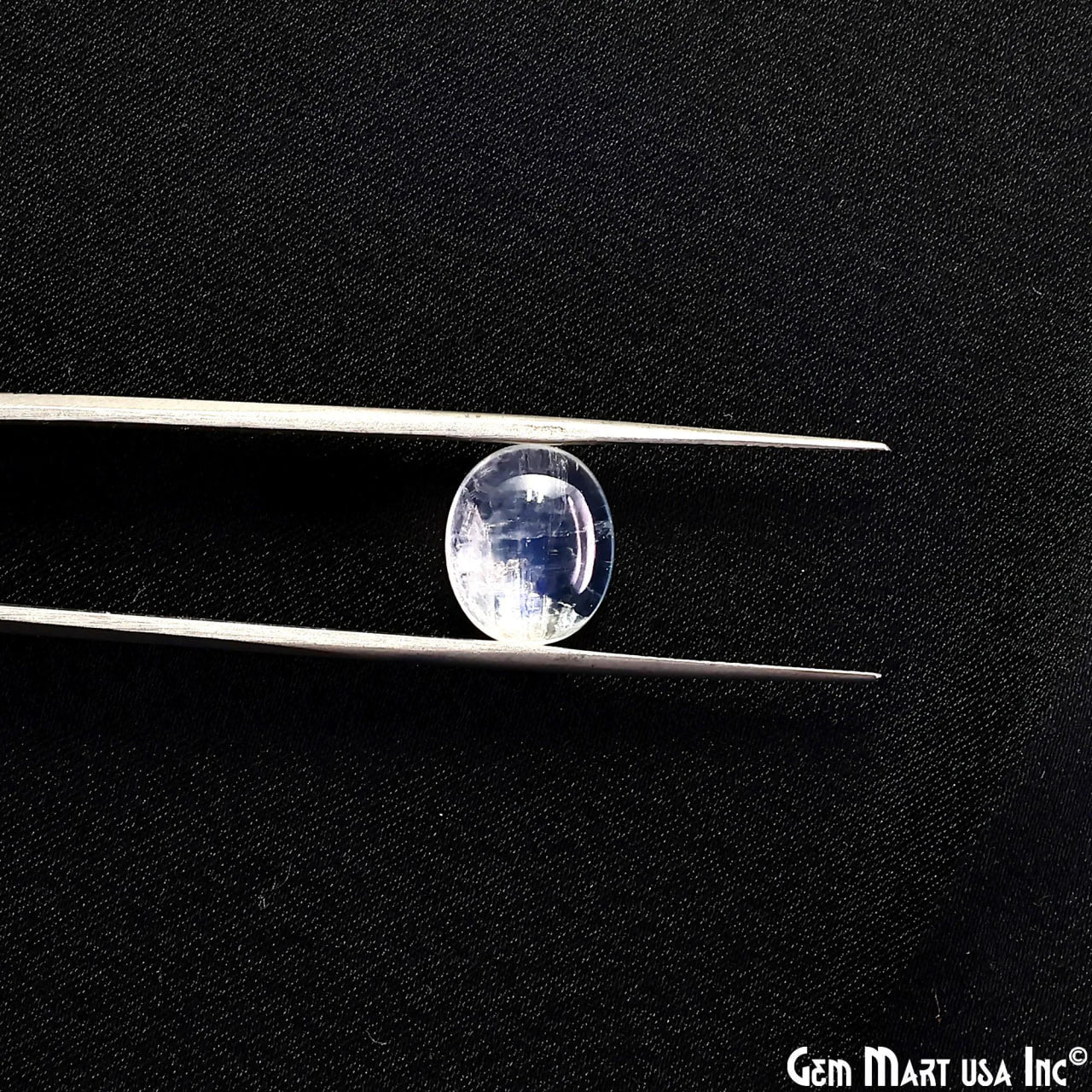 Rainbow Moonstone Wholesale Gemstones, 100% Natural Semi-Precious Gems, Rainbow Cabochons Loose Gems, 10x12mm, Oval, 1 Piece,