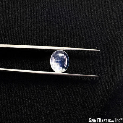 Rainbow Moonstone Wholesale Gemstones, 100% Natural Semi-Precious Gems, Rainbow Cabochons Loose Gems, 10x12mm, Oval, 1 Piece,