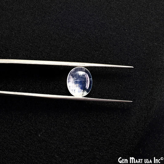 Rainbow Moonstone Wholesale Gemstones, 100% Natural Semi-Precious Gems, Rainbow Cabochons Loose Gems, 10x12mm, Oval, 1 Piece,