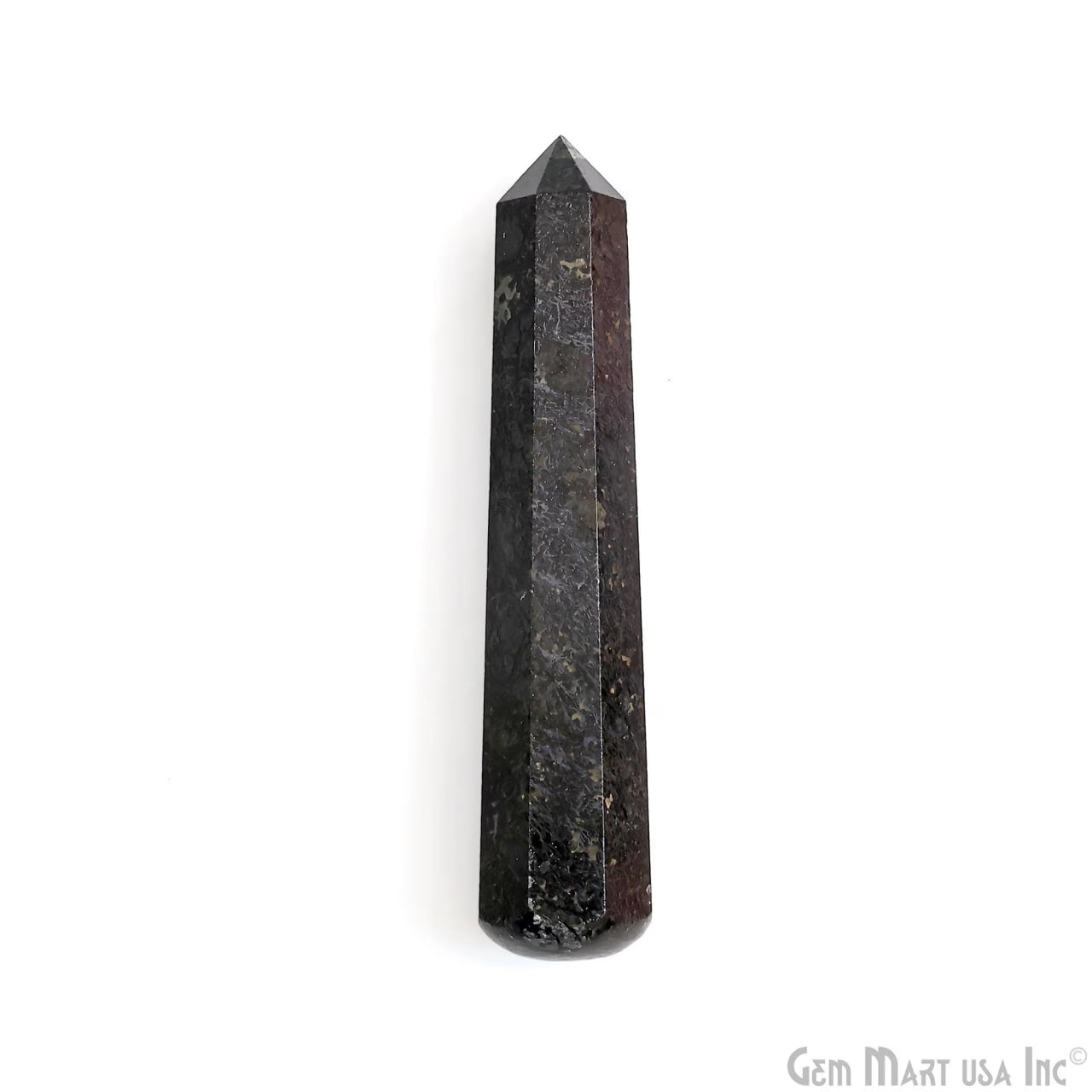 Black Pyrite Gemstone Jumbo Tower Crystal Tower Obelisk Healing Meditation Gemstones 4-5 Inch
