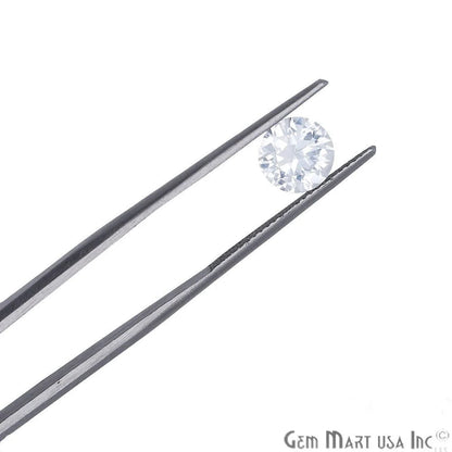 White Sapphire Wholesale Gemstones, 100% Natural Precious Gems, White Faceted Loose Gems, 7.5mm, Round, 1.50 Carat